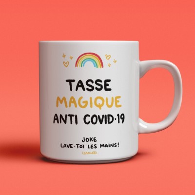 Tasse en céramique- Tasse magique anti covid-19